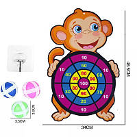 Игрушка Дартс детский на липучках "Monkey"