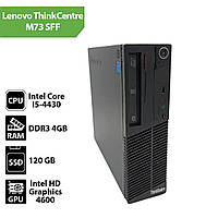 Системный блок Lenovo ThinkCentre M73 SFF (Core I5-4430 / 4Gb / SSD 120Gb)