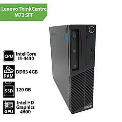 Системний блок Б/В Lenovo ThinkCentre M73 SFF (Core I5-4430 / 4Gb / SSD 120Gb)