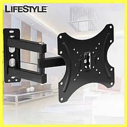 Кронштейн для телевізора 14-42, 35 кг, 302W / Кріплення для телевізора на стіну / Кріплення для плазми