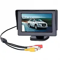 Автомобильный монитор 4.3" TFT LCD color monitor с 4.3-дюймовым дисплеем и 2-мя видеовходами