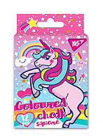 Крейда кольор. "Yes" №400394 12шт квадр. Unicorn(96)