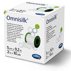 Пластир фіксуючий Omnisilk 5 см х 9.2м 1шт зі штучного шовку