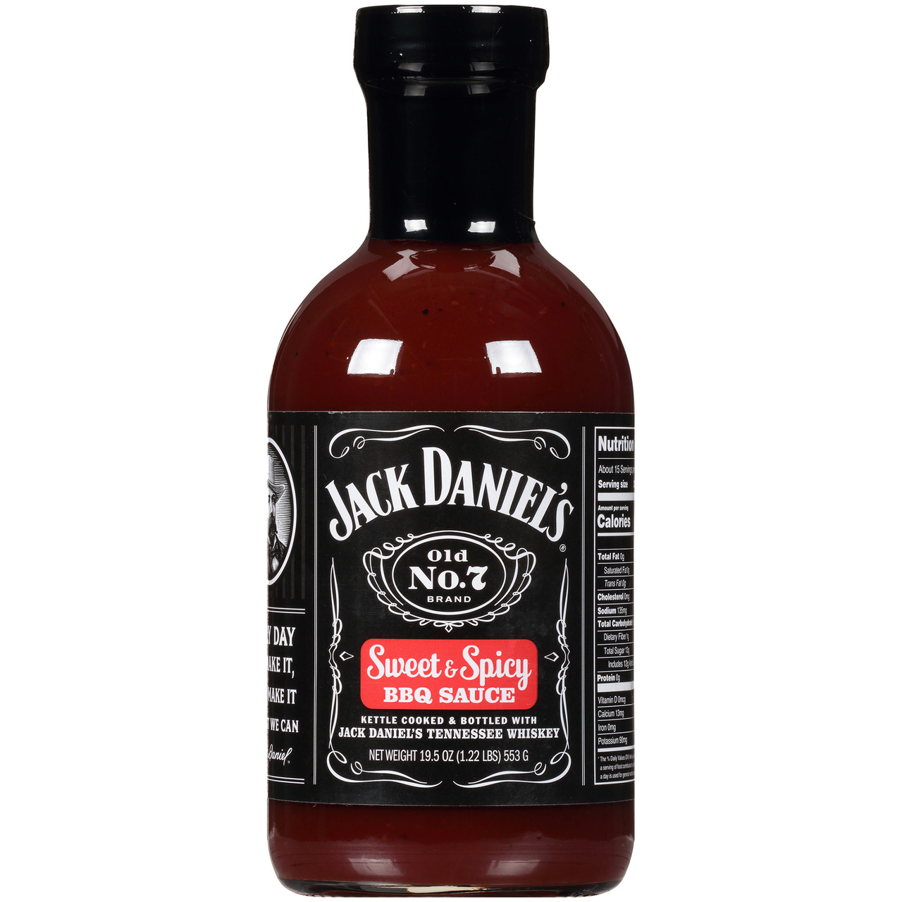 Coyc Jack Daniel's Sweet&Spicy BBQ Sauce 553g, фото 1
