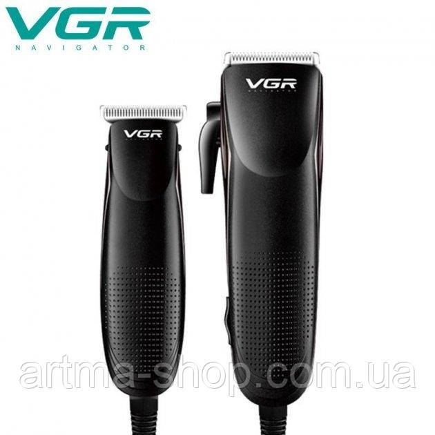 Машинка-тример для стриження волосся й бороди VGR V-023