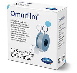 Пластир фіксуючий з прозорої плівки Omnifilm 1,25 см х 9.2м 1шт