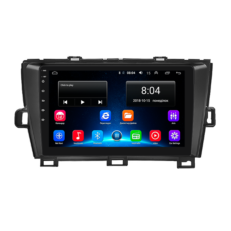 Штатна магнітола 9" Lesko для Toyota Prius III (XW30) 2009-2011 2/32Gb/ Wi-Fi Optima Тойота
