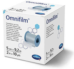 Пластир фіксуючий з прозорої плівки Omnifilm 5 см х 9.2м 1шт