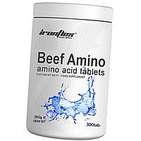 Говяжьи аминокислоты IronFlex Beef Amino 300 tabs