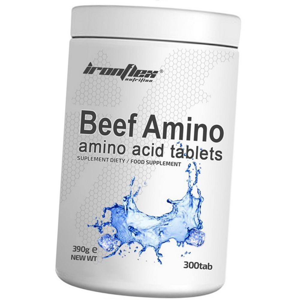 Яловичі амінокислоти IronFlex Beef Amino 300 tabs