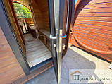 Баня-бочка з душем Овоїд 4,0 м від виробника Thermowood Production, фото 6