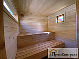 Будівництво модульної бані 2.3х3м від виробника Thermowood Production, фото 9