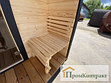 Мобільна банька в стилі Іглу 2.2х3.0м. Outdoor POD Sauna Igloo, фото 8