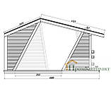 Сучасна альтанка 6,0х3,0 Modern Gazebo 09 м від виробника Thermowood Production, фото 6