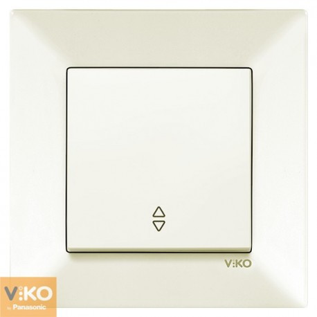 Вимикач прохідний MERIDIAN (крем) (арт. 90970204-WH), фото 1