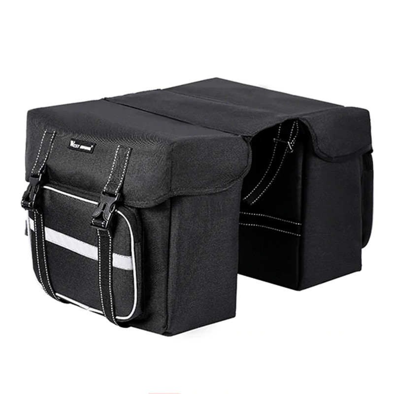 Сумка велосипедна West Biking 0707211 Black на багажник об'єм 12L