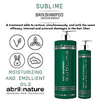 Шампунь для интенсивного восстановления волос Abril et Nature Hyaluronic Bain Shampoo Sublime,250 мл