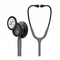 Стетоскоп Littmann Classic III 5873 серый с дымчатой головкой на ножке бдительно-фиолетового цвета