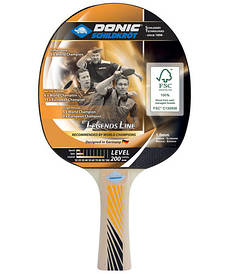 Ракетка для настільного тенісу для любителя Donic Legends 200 (накладка 1.0мм)