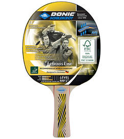 Ракетка для настольного тенниса пінг-понгу Donic Legends 500 (накладка 1.8мм)
