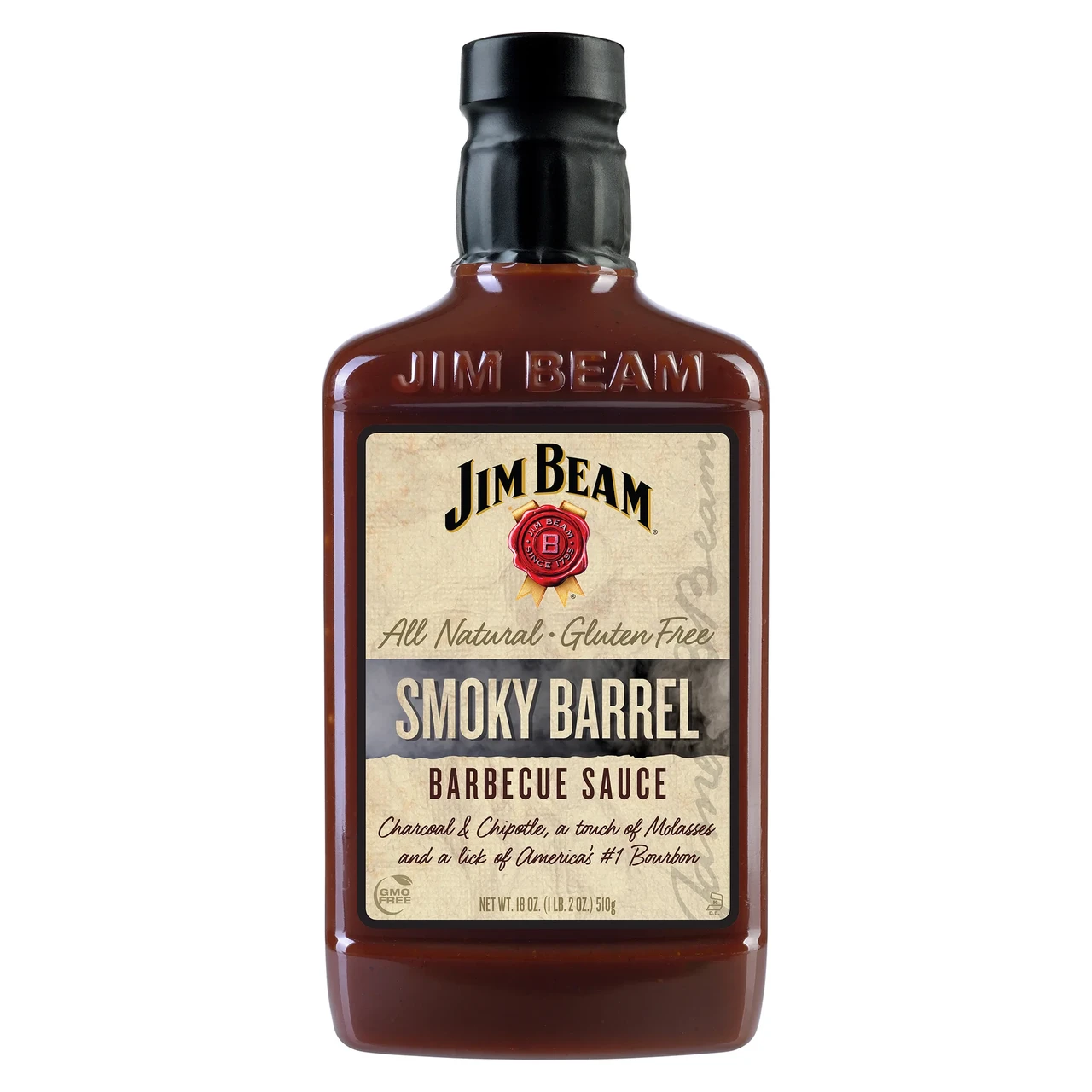 Coyc Jim Beam Smoky Barrel BBQ Sauce 510g, фото 1