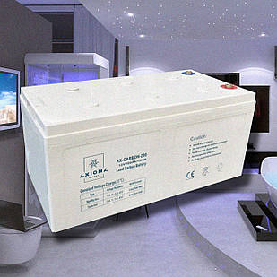 Акумуляторна батарея Axioma Carbon 200 (2,4 кВт*год 12В)