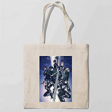 Еко-сумка, шоппер з принтом повсякденна Attack on Titan - Вторгнення титанів 9