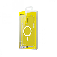 Чехол Baseus Crystal Magnetic MagSafe iPhone 13 Pro Прозрачный (ARJT010102)