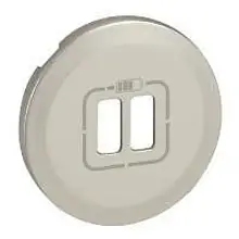 Лицьова панель Legrand 068256 Titanium зарядний пристрій 2 х USB 1500 мА, Кат. № 0 674 62