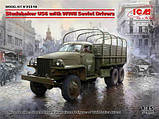 Збірна модель (1:35) Studebaker US6 з водіями, фото 3