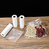 Пакети для вакууматора в рулоні 20 х 600 см гофровані для вакуумного пакувальника, фото 9