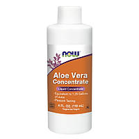 Натуральная добавка NOW Aloe Vera Concentrate, 118 мл