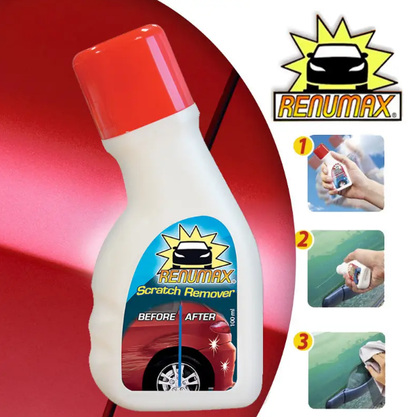Полироль - средство для удаления царапин на автомобиле Renumax | Ренумакс против царапин на машине - фото 3 - id-p1653815826