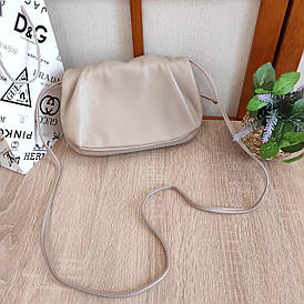 Сумка у стилі Bottega Veneta Pouch шкіряна