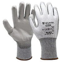 Перчатки защитные WURTH White PU р.08 Белые (0899401108)