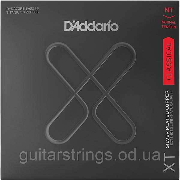 Струны D'Addario XTC45TT XT Dynacore Titanium Classical Normal Tension