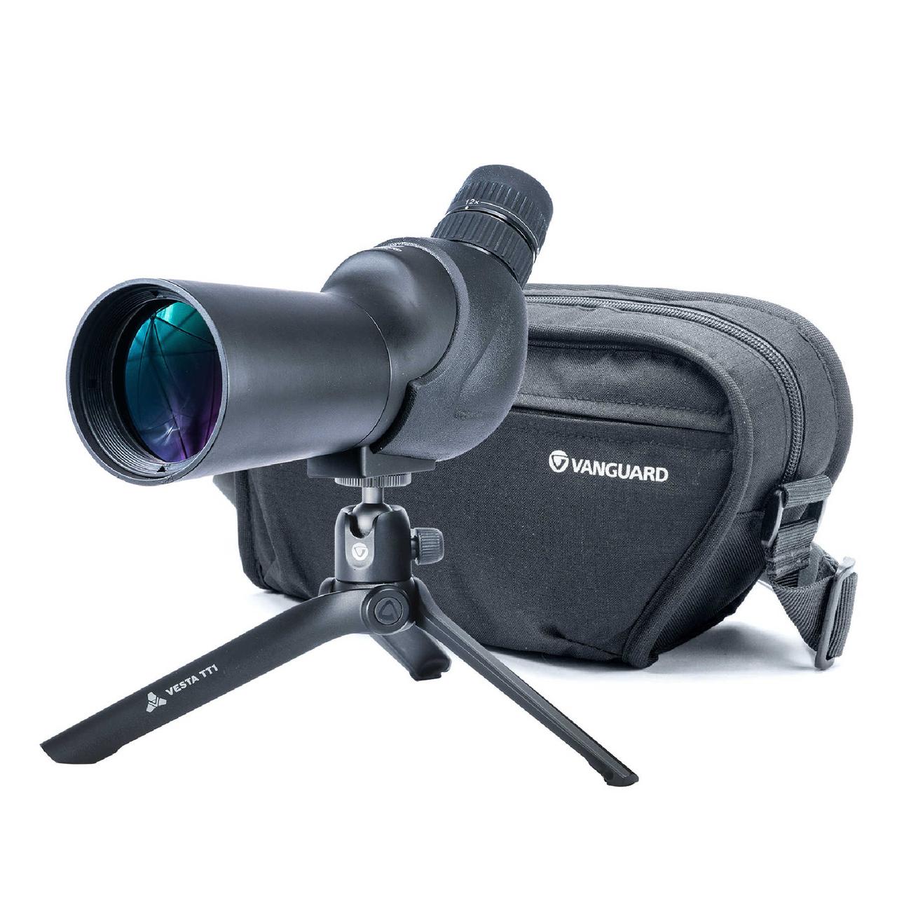 Водонепроникна Підзорна Труба Vanguard Vesta 350A 12-45x50/45 WP + штатив (Vesta 350A) Гарантія 10 років