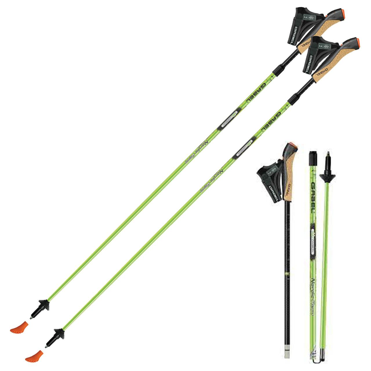 Палиці для скандинавської ходьби Gabel Nordic Revo Alu Carbon (7008351340000), фото 1