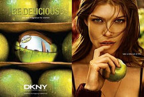 Жіноча туалетна вода DKNY Be Delicious Donna Karan (свіжий фруктовий аромат)