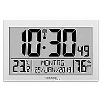 Настольные Часы Электронные Настенные для дома Technoline WS8016 Silver (WS8016) Германия