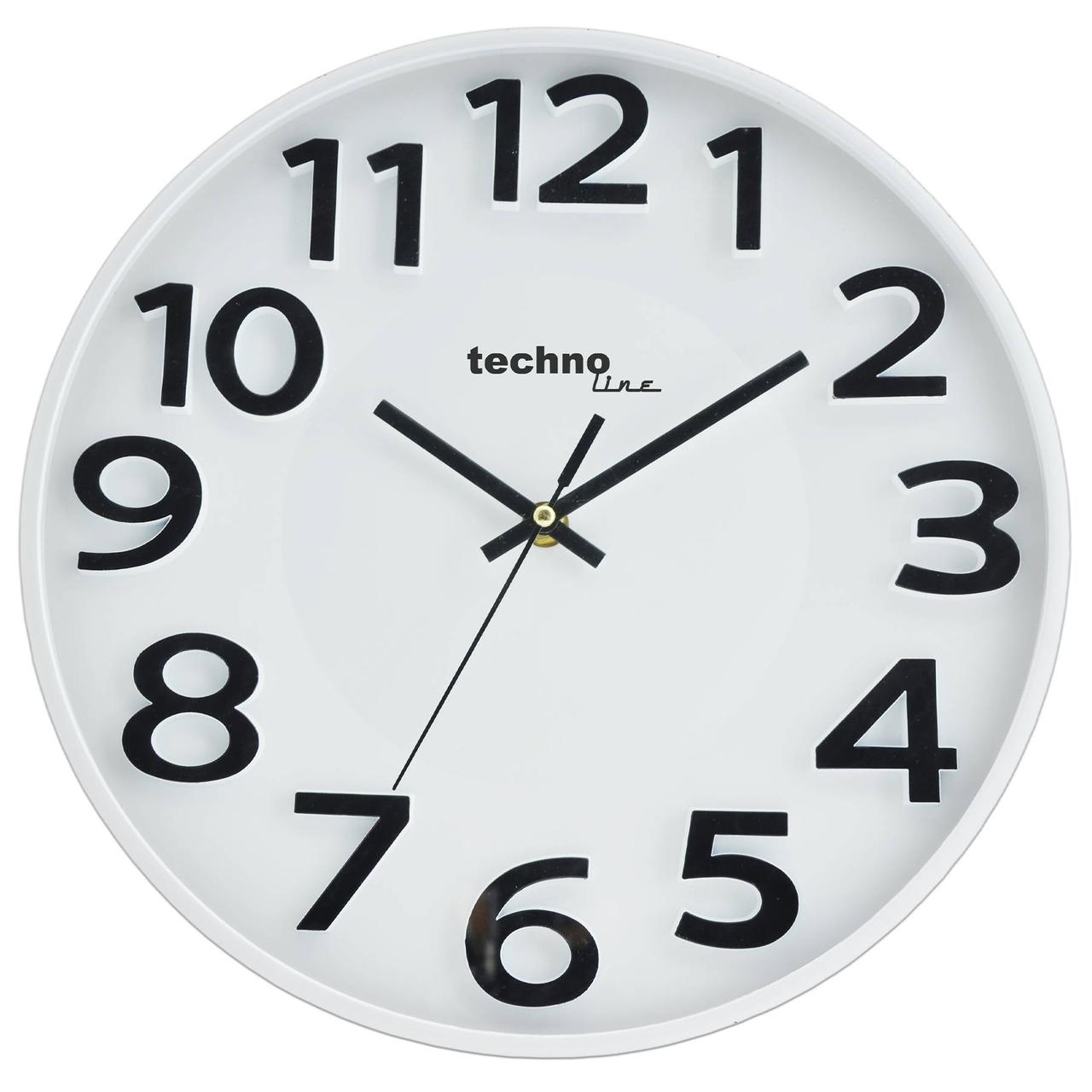Годинник Кухонний Кварцовий Настінний для дому Technoline WT4100 White (WT4100) Німеччина