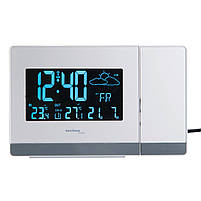 Настільний Мультифункціональний Проекційний Годинник Technoline WT549 White (WT549) Німеччина, фото 7
