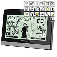 Метеостанція прогноз погоди годинник Technoline WS9612 Black (WS9612) Електронна метеостанція побутова Німеччина, фото 3
