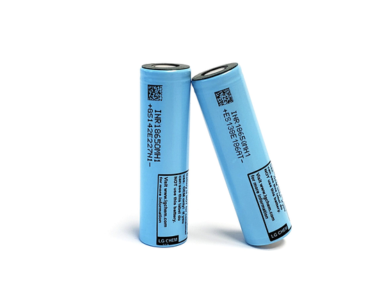 Акумулятор 18650 Li-Ion LG LGGBMH11865 (LG MH1), 3200mAh, 10A, 4.2/3.7/2.5V, Cyan, фото 1