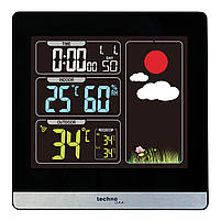 Метеостанція побутова для дому Електронна Домашня Метео Technoline WS6448 Black (WS6448) Німеччина, фото 6