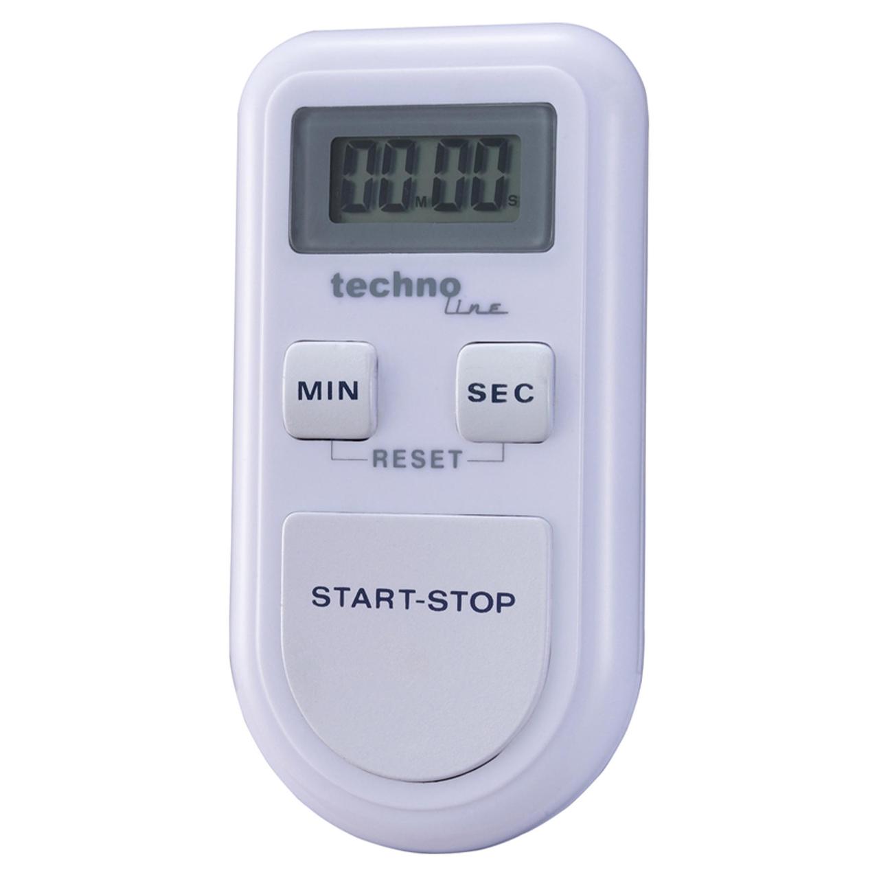 Таймер Кухонний Електронний домашній побутовий Technoline KT100 Magnetic White (KT100) Німеччина