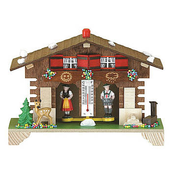 Декоративна Метеостанція Подарункова Термометр Moller 303502 Погодний будиночок (303502) Німеччина