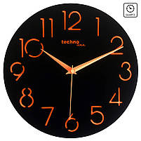 Годинник Кухонний Кварцовий Настінний для дому Technoline WT7230 Black (WT7230) Німеччина, фото 3