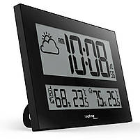 Настільний Годинник Електронний Настінний для дому Technoline WS8011 Black (WS8011) Німеччина, фото 3