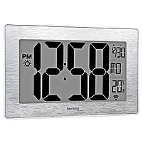 Настільний Годинник Електронний Настінний для дому Technoline WS8019 Silver (WS8019) Німеччина, фото 4
